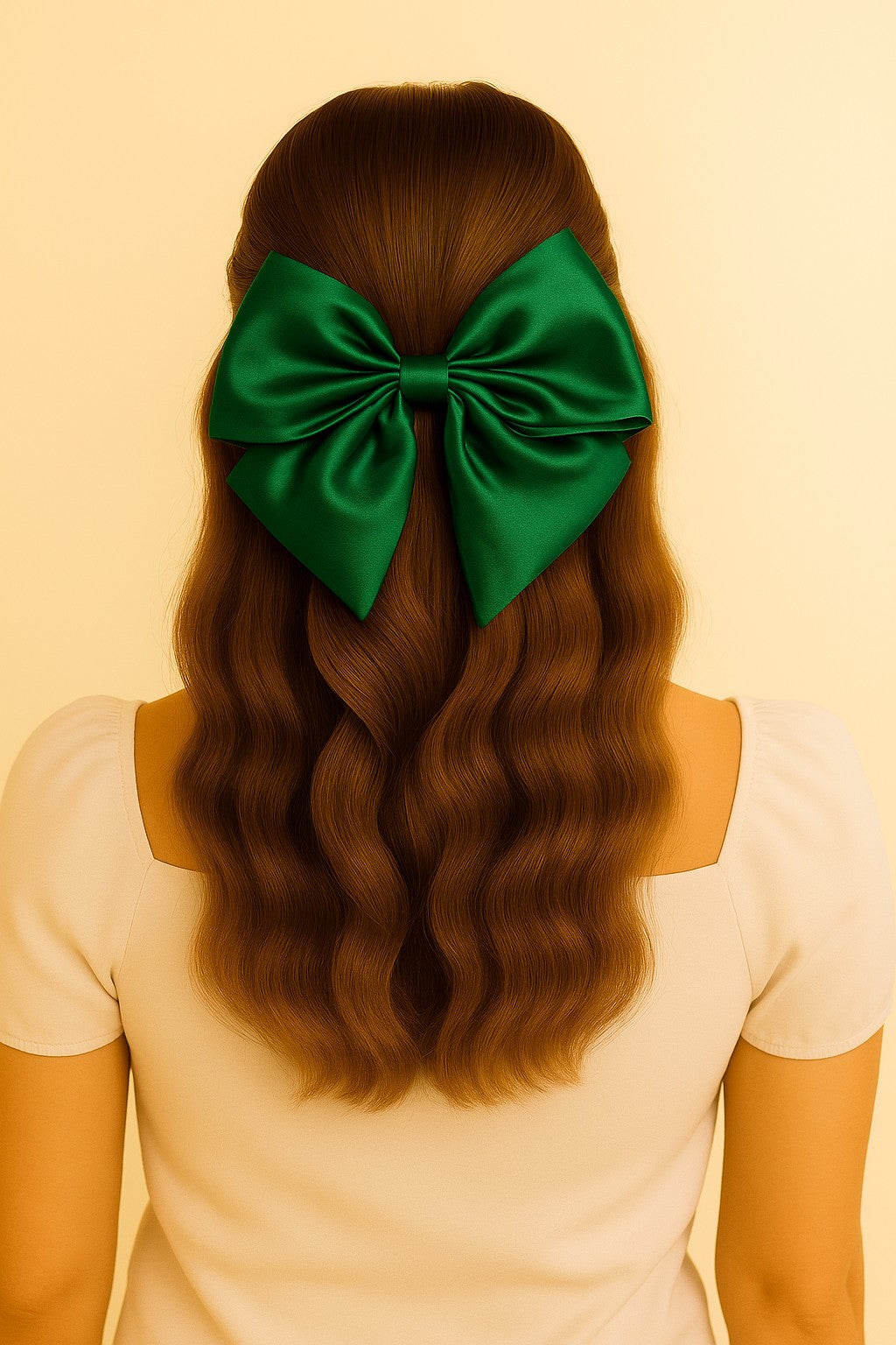 Dark Green Satin Sailor