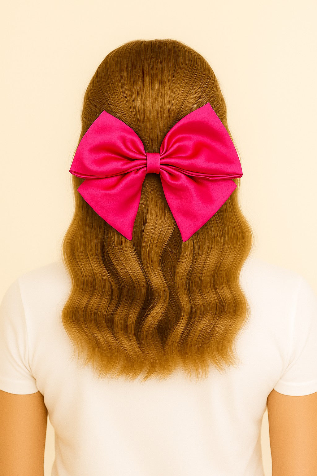 Dark Pink Satin Sailor