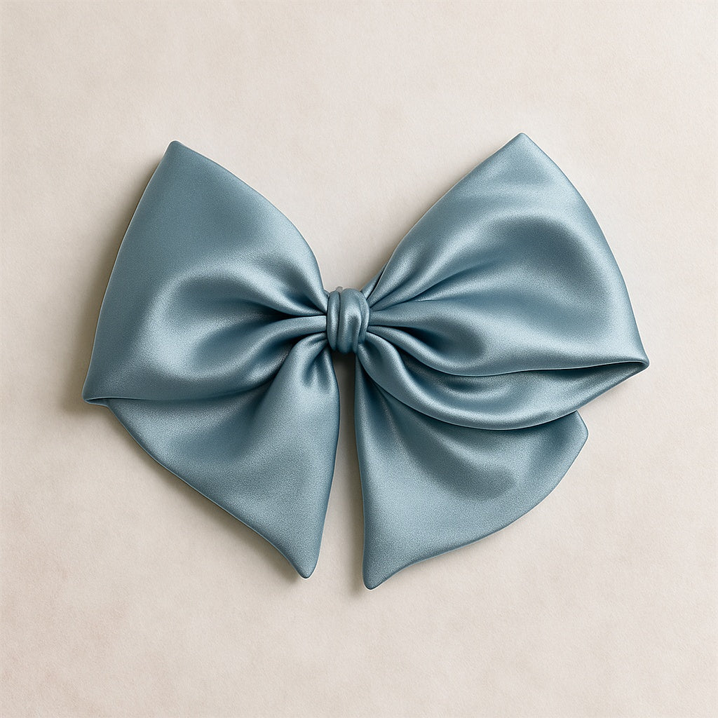 Dusty Blue Satin Sailor