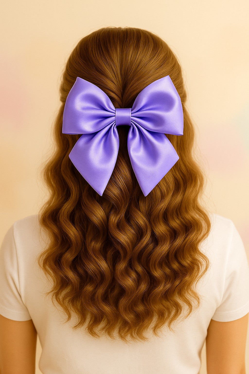 Lavender Satin Sailor