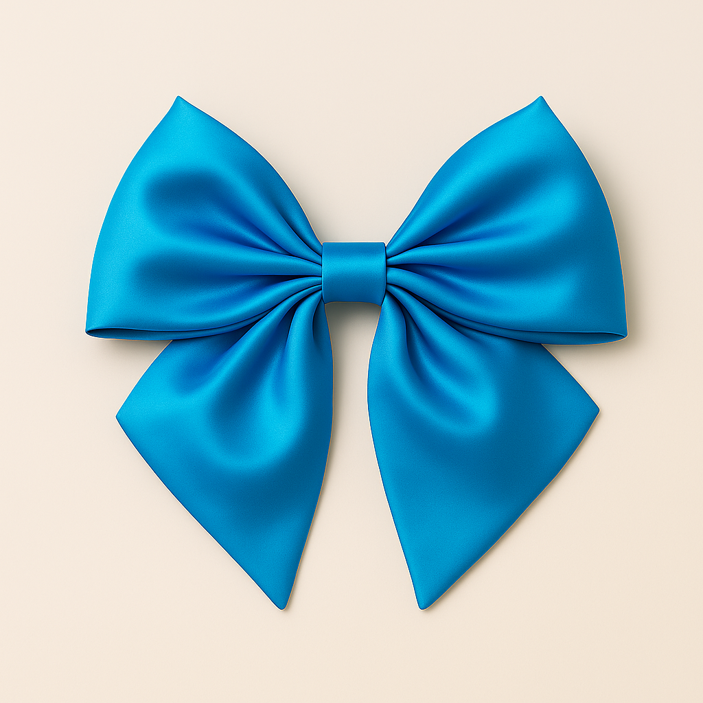 Turquoise Satin Sailor