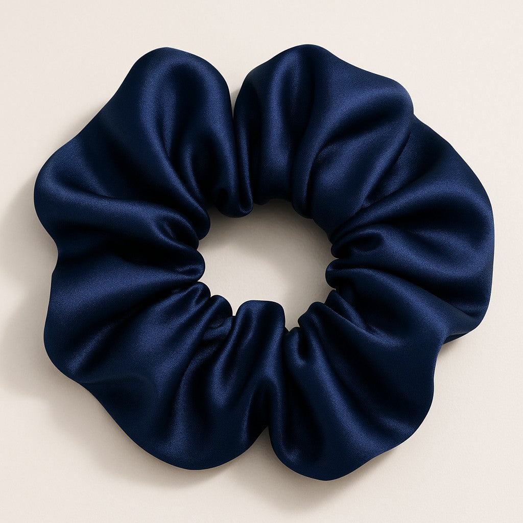 Navy Satin