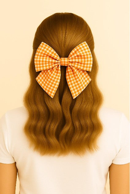 Orange Gingham Sailor