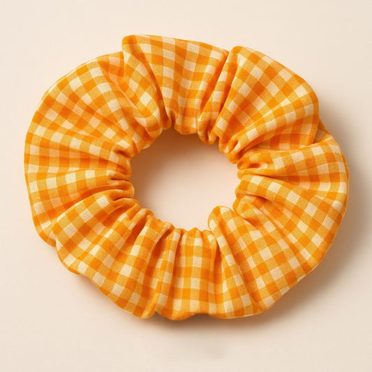 Orange Gingham