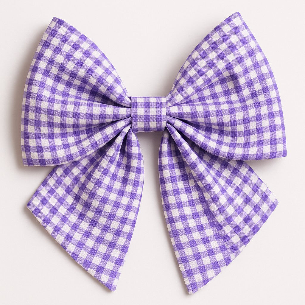 Purple Gingham Sailor