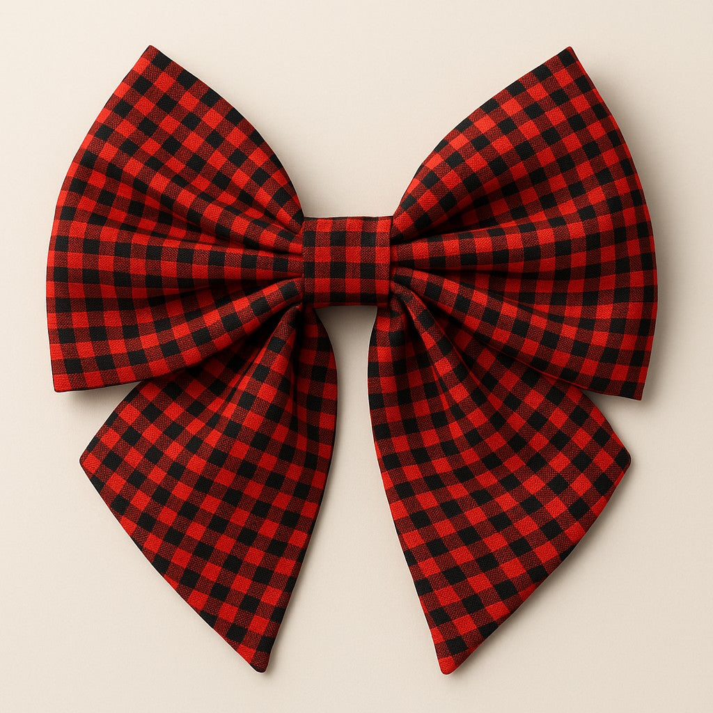 Red and Black Gingham Sailor