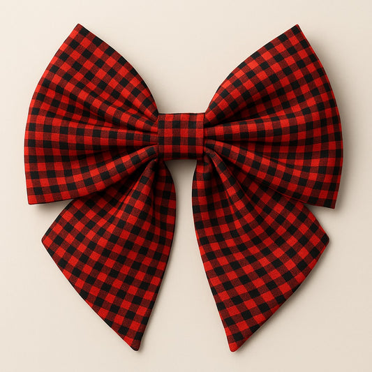 Red and Black Gingham Sailor